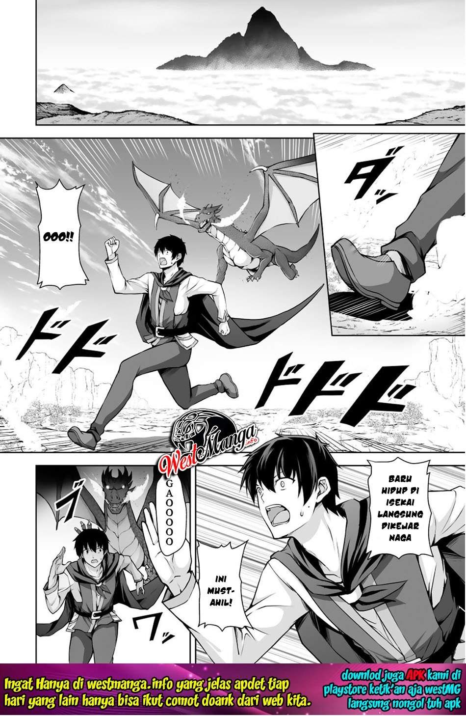Kami No Techigai De Shindara Zumi De Isekai Ni Hourikomare Mashita Chapter 03 Bahasa Indonesia